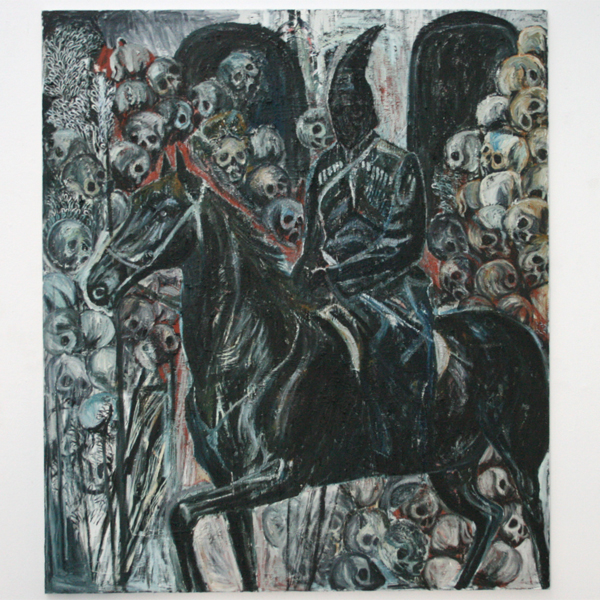 Natasja Kensmil - The Martyrdom of Tsar - 230x200cm Olieverf op doek Natasja Kensmil - The Martyrdom of Tsar - 230x200cm Olieverf op doek