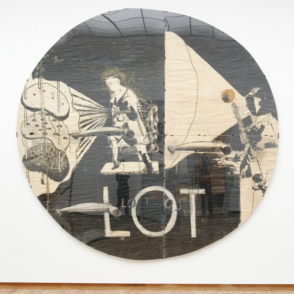 Neo Rauch - Lot - Olieverf op papier 1993