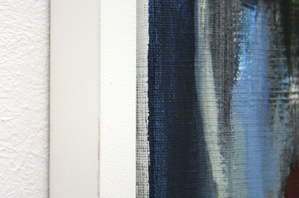 Nick Andrews - Wrong Place, Right Night - 125x65cm Acrylverf en Olieverf op doek, 2012 (detail)