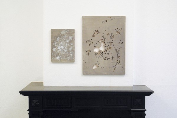 Niek Hendrix - Ofra - 38x29cm & Plinius - 51x67cm Olieverf op paneel