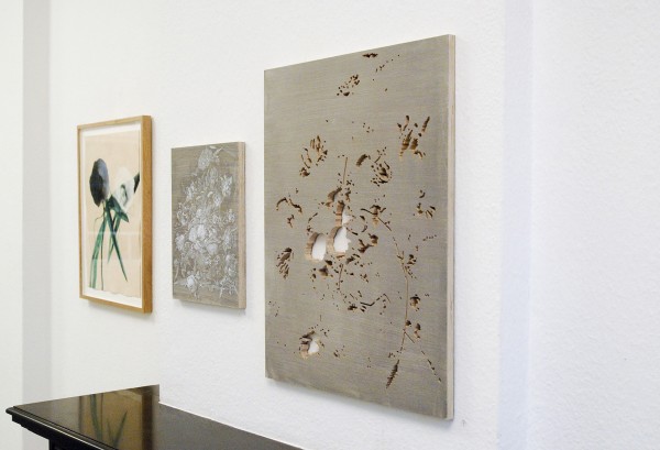 Niek Hendrix - Ofra - 38x29cm & Plinius - 51x67cm Olieverf op paneel (detail)