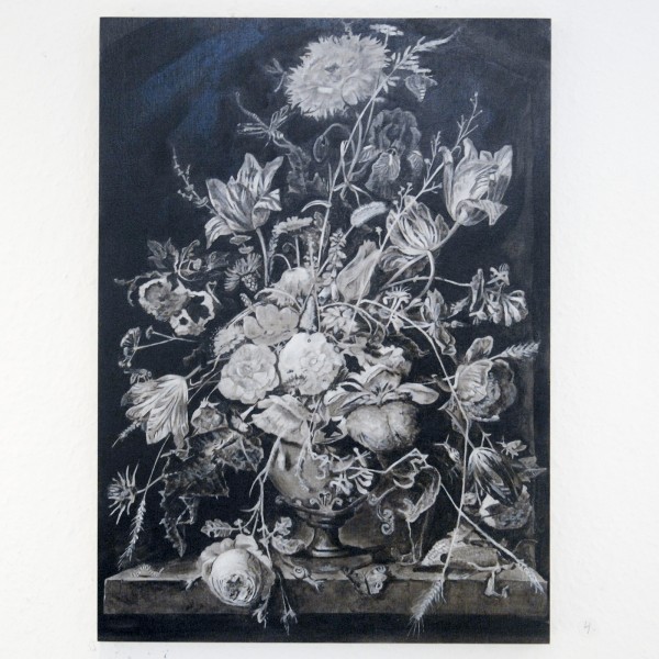 Niek Hendrix - Teberbrae - 38x28,5cm Olieverf op paneel