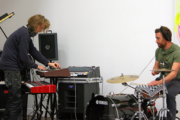 Niels Broos (en drummer waarvan de naam me is ontschoten)