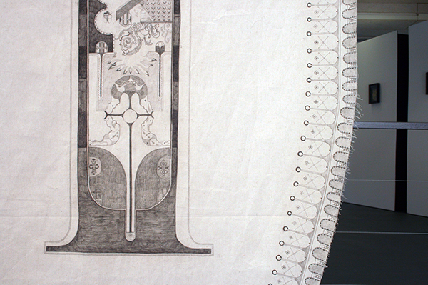 Niels Broszat - Chassuble d'un geant I (detail) Niels Broszat - Chassuble d'un geant I (detail)