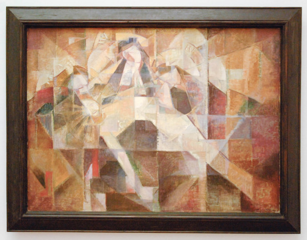 Oscar Wilhelm Luthy - Variatie op 'Pieta van Avignon' - Olieverf op doek 1913-1914