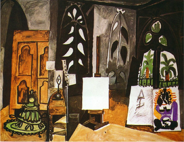 Pablo Picasso - Studio of California in Cannes - 114x146cm Pablo Picasso - Studio of California in Cannes - 114x146cm