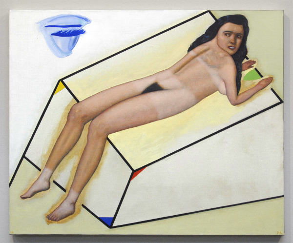 Pat Andrea - Recto-Verso - 60x73cm Olieverf en caseine op doek