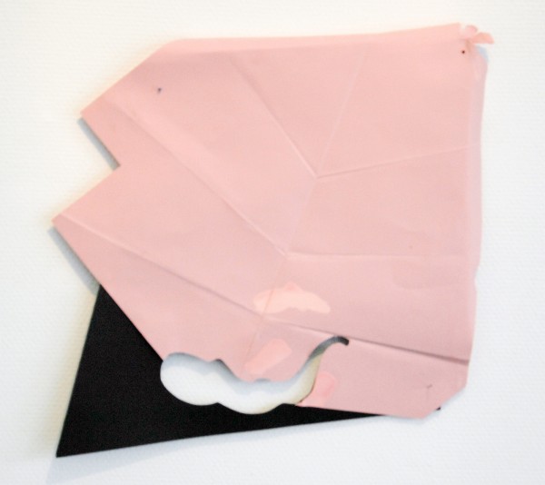 Paul Drissen - Blad Vouw Gat - 47x47x6cm Papier