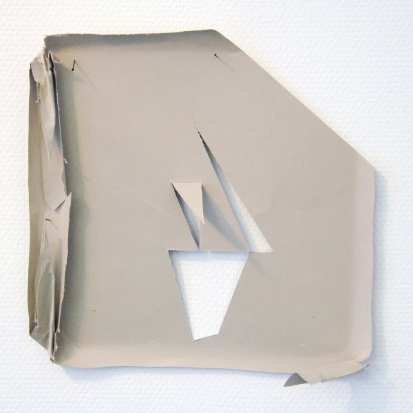 Paul Drissen - Vlak Achter - 33x33x16cm Papier