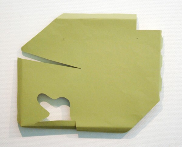 Paul Drissen - Vlak Hoek Hoek Gat - 43x52x5cm Papier