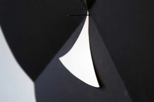 Paul Drissen - Vlak Rond Vouw - 38x39x6cm Papier (detail)