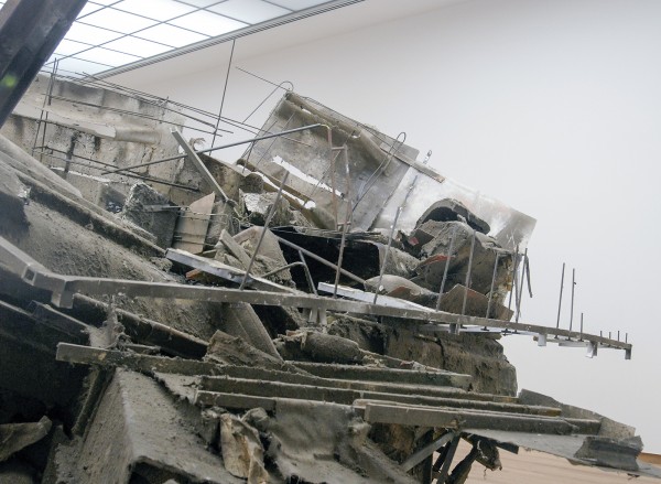 Peter Buggenhout - The Blind Leading the Blind #48_2 - Diverse materialen, 2011-2014 (detail)