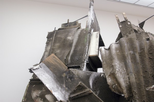 Peter Buggenhout - The Blind Leading the Blind #66 - Diverse materialen, 2014 (detail)