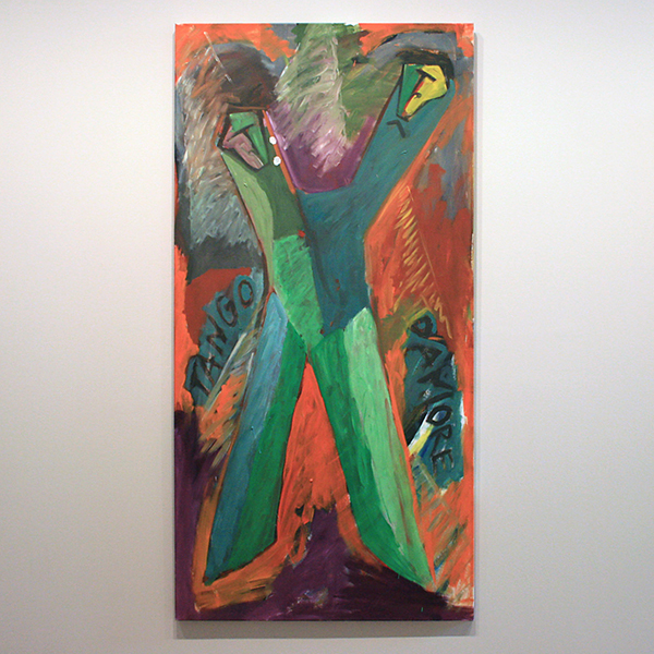 Peter Kantelberg - Tango d'amore - Olieverf op doek 1982