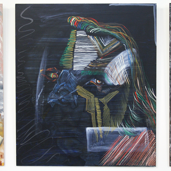 Philip Akkerman - #54 - 50x43cm Olieverf op paneel Philip Akkerman - #54 - 50x43cm Olieverf op paneel