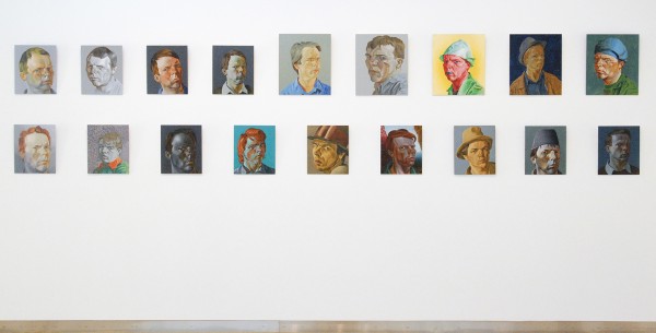 Philip Akkerman - Zonder Titel - Olieverf op paneel, werken uit de periode 1989-2008