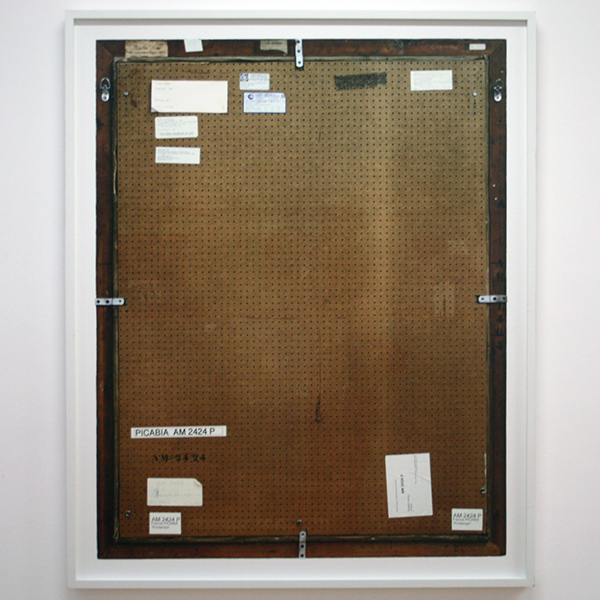 Philippe Gronon - Verso #14, Lente van Francis Picabia, Pompidou, Parijs