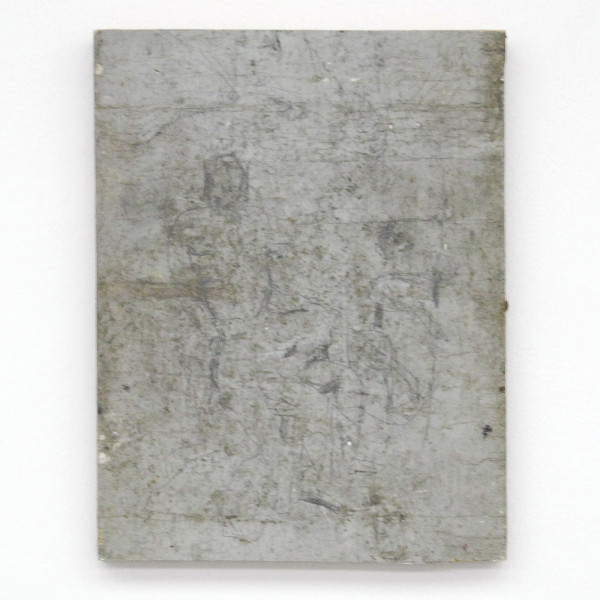 Philippe Vandenberg - Les Coliquies du roi sont tres mechantes - Olieverf en potlood op hout (4 maal)