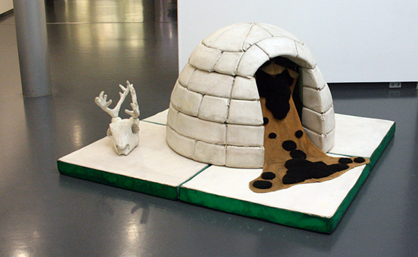 Piero Gilardi - Iglo - Vinyl en polyurethaan