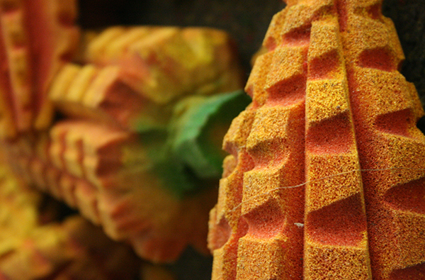 Piero Gilardi - Mais - Polyurethaan schuim (detail)