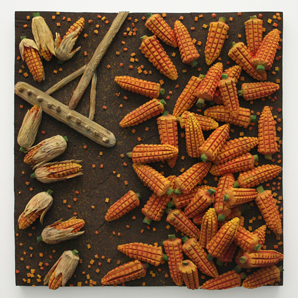 Piero Gilardi - Mais - Polyurethaan schuim