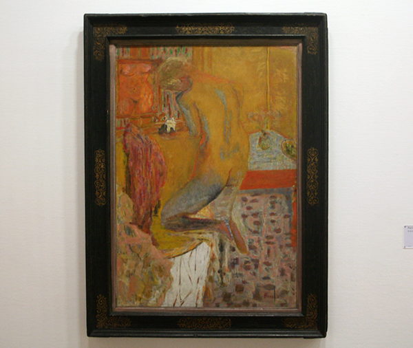 Pierre Bonnard - Nu de dos a la toilette