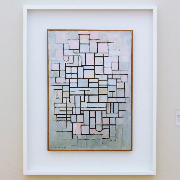 Piet Mondriaan - Composition IV - Olieverf op doek 1914