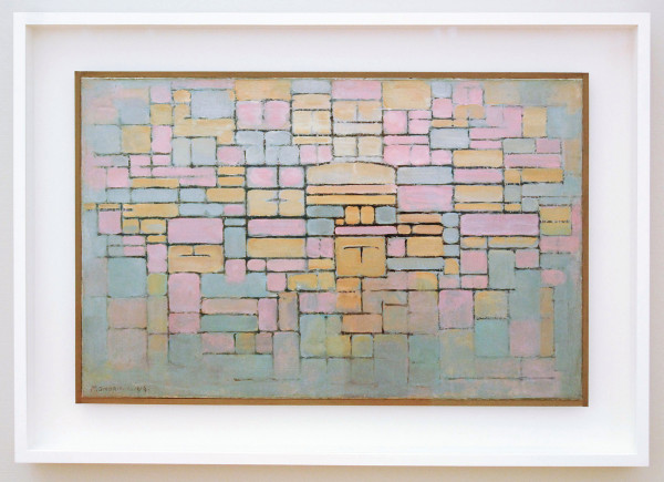 Piet Mondriaan - Composition V - Olieverf op doek 1914