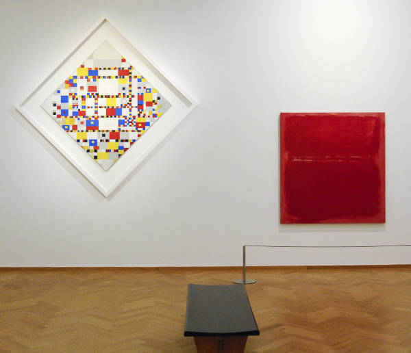 Piet Mondriaan - Victory Boogie Woogie & Marc Rothko - Zonder Titel