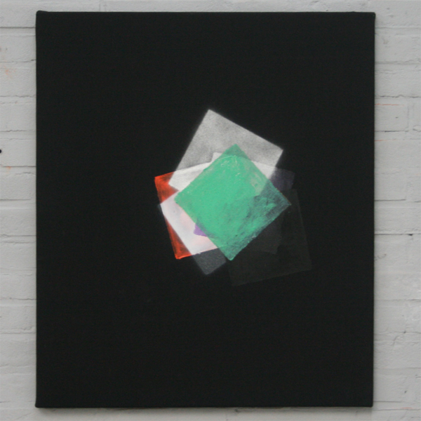 Pim Kersten - Untitled (Trying to find a circle in some squares) - Pigment, acrylbinder, acrylverf en spuitbus op canvas Pim Kersten - Untitled (Trying to find a circle in some squares) - Pigment, acrylbinder, acrylverf en spuitbus op canvas