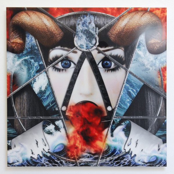 Pinar & Viola - I'll make you feel Real (Demon) - 85x85cm Inkjet op liquid gloss