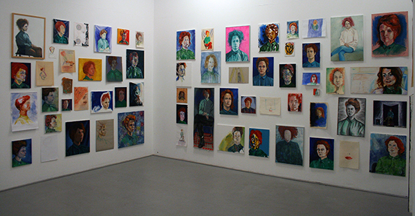 Puck Verkade - 99 Zelfportretten- Diverse afmetingen en materialen