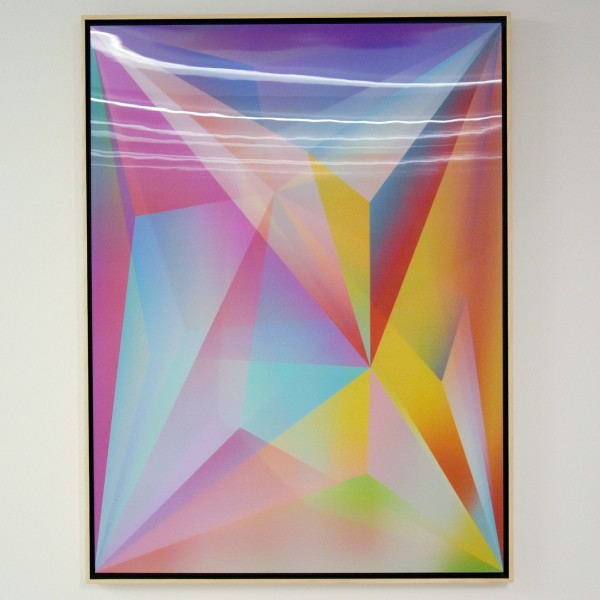 Rafael Rozendaal - Into Time 13 09 12 - 120x90cm Lenticular print, 2012