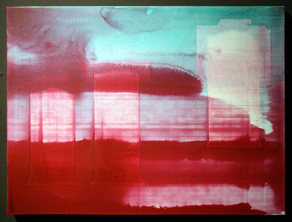 Rene Korten - Hope Road 1 - 45x60cm Acrylverf op MDF