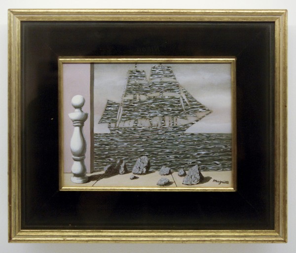 Rene Magritte - Le Seducteur - Gouache op papier, 1952