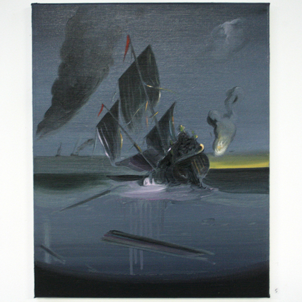 Rens Krikhaar - Go collect the King's ransom - 50x40cm Olieverf op linnen Rens Krikhaar - Go collect the King's ransom - 50x40cm Olieverf op linnen