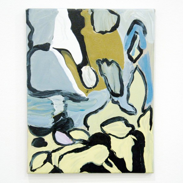 Rezi van Lankveld - Brown Sun - 45x35cm Olieverf op canvas