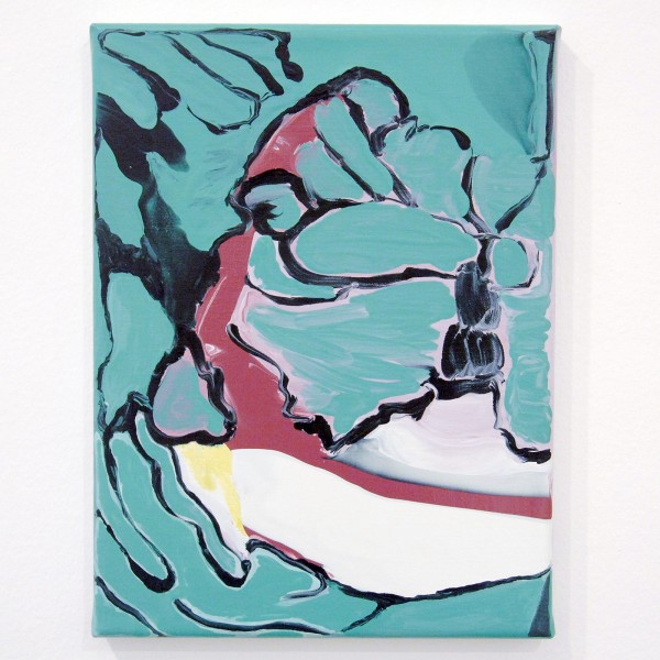 Rezi van Lankveld - Island - 40x30cm Olieverf op canvas