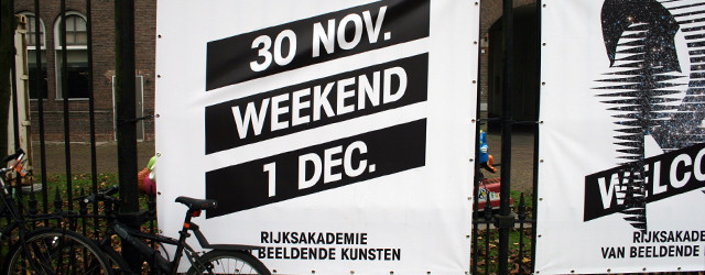 De afgelopen jaren wisten de Open Ateliers van de Rijksakademie niet echt veel indruk op mij te maken. Als je bedenkt dat daar de 50 grootste en hipste talenten moeten [&hellip;]