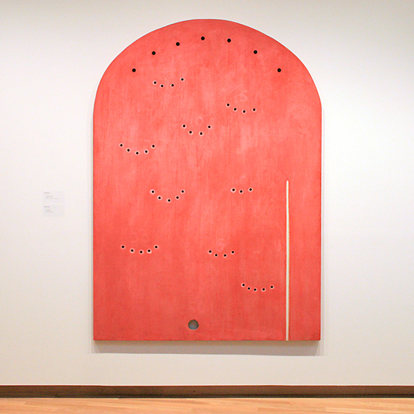 Rob Birza - The Red Play - Eitempera op doek 1990