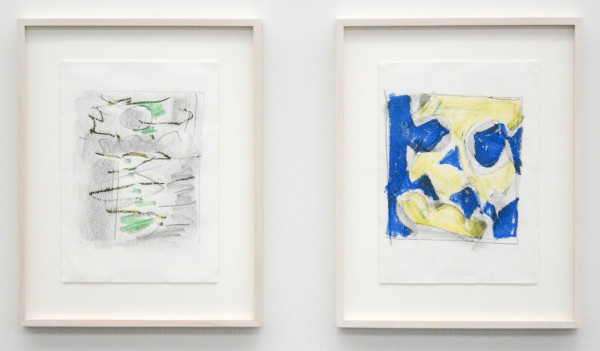 Robert Zandvliet - Moonlit - Grafiet en oliepestel op papier, 10 van 10 bladen (detail)