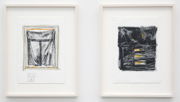 Robert Zandvliet - Moonlit - Grafiet en oliepastel op papier, 10 van 10 bladen (detail)