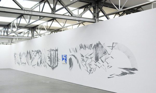 Robert Zandvliet - One Hundred Views - Gesso op muur & Untitled - Eitempera op doek