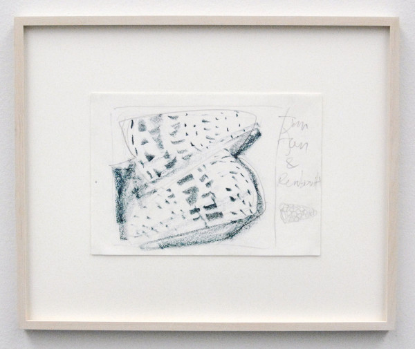 Robert Zandvliet - Ruckblick - Grafiet en oliepastel op papier, 20 van 27 bladen (detail)