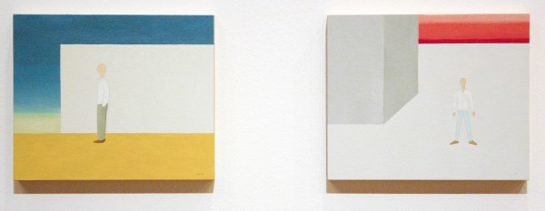 Rodrigo Hernandez - The Last Hours & The Silver Cord - Olieverf op hout