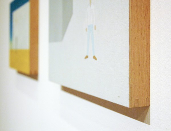 Rodrigo Hernandez - The Last Hours & The Silver Cord - Olieverf op hout (detail)