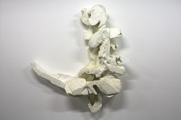 Roger Hiorns - Zonder Titel - Piepschuim en hersenen (of zonder hersenen)