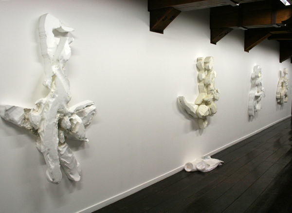 Roger Hiorns - Zonder Titel - Piepschuim en hersenen