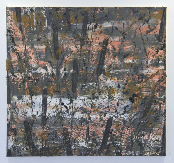 Ronald Zuurmond - Lisdodden (1) - 75x80cm Olieverf op doek