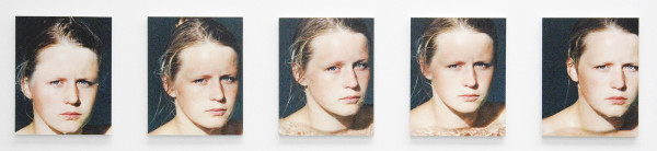 Roni Horn - You Are the Weather - fotografie op aluminium (detail)